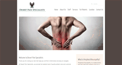 Desktop Screenshot of desertpain.com